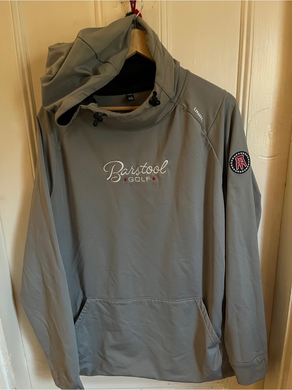 Barstool Golf Men's Lightweight Shirt Jacket - Gray